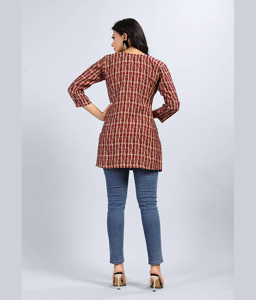 Viscose Short Kurti For Women (Pack of 1) view 2