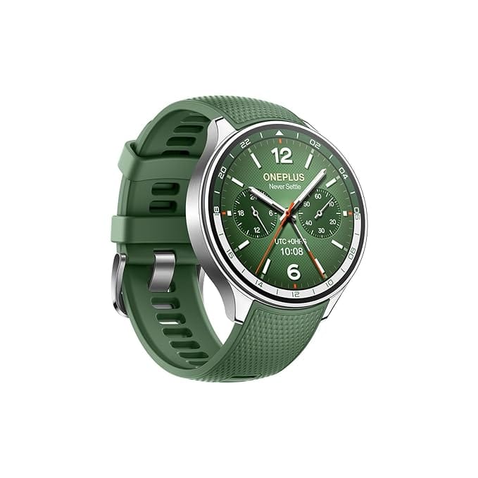 OnePlus Watch 2R with Wear OS 4 by Google, 1.43’’ AMOLED Display [Forest Green] view 2