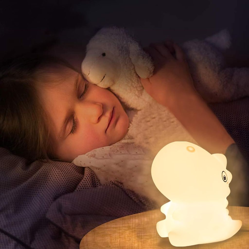 GLOWSERIE Cute Cartoon Night Light with Warm Glow for Relaxing Sleep view 2