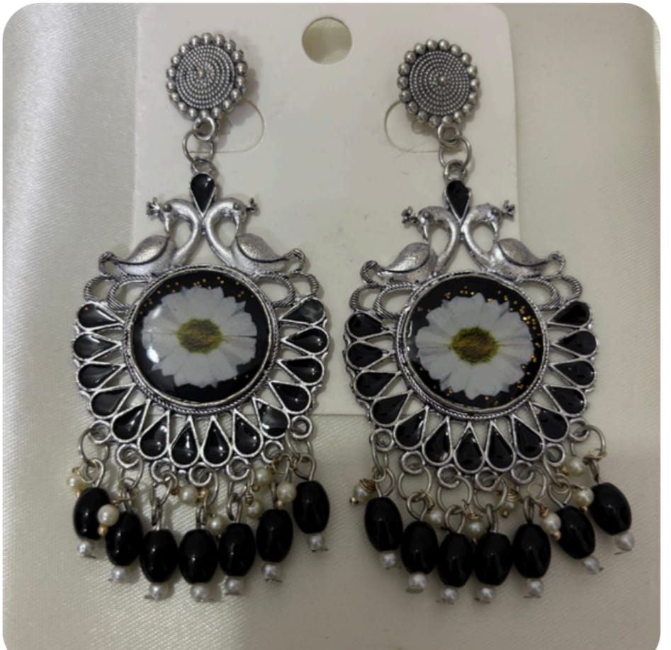 Oxidised earrings DESIGN 3