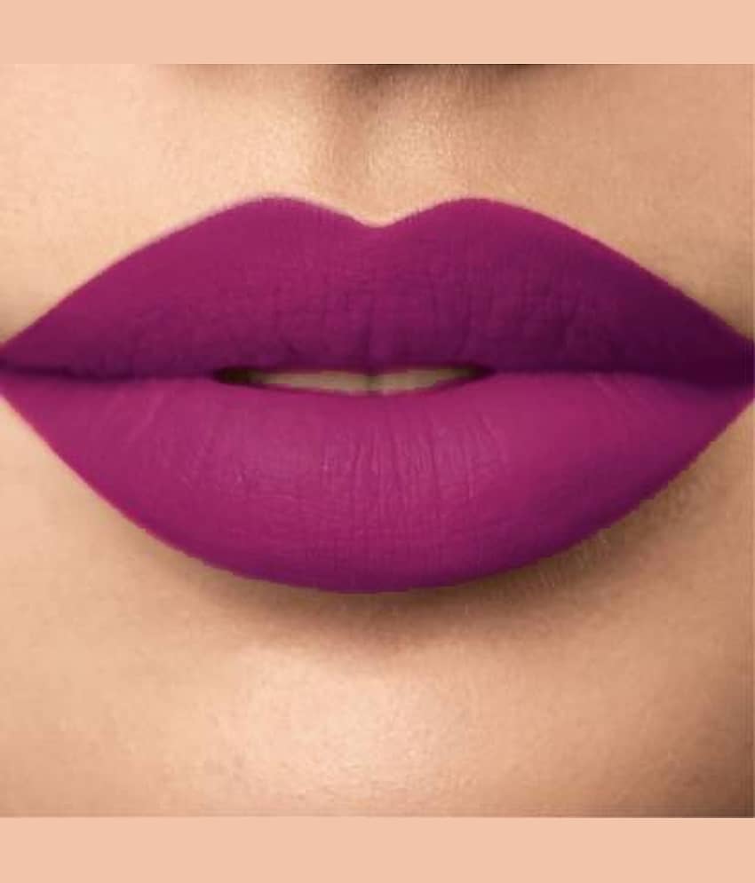 BLUSHIS Long Stay Purple Ultra Matte Lipstick view 2