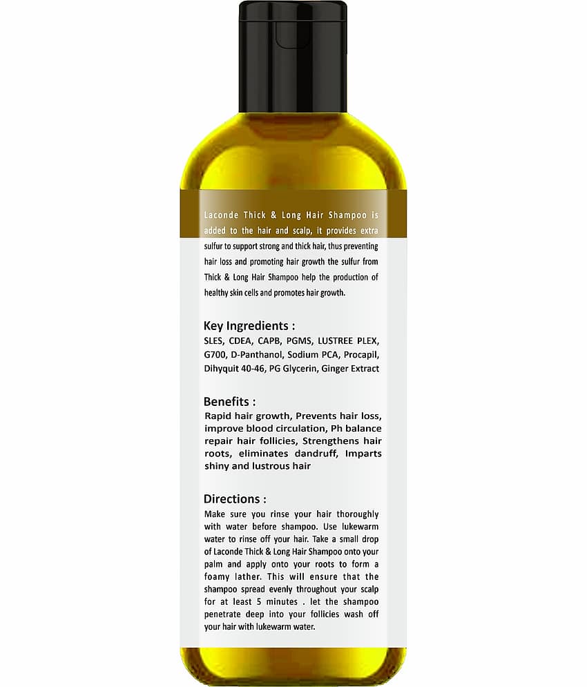 La'Conde - Straightening Shampoo 100 mL ( Pack of 1 ) view 2