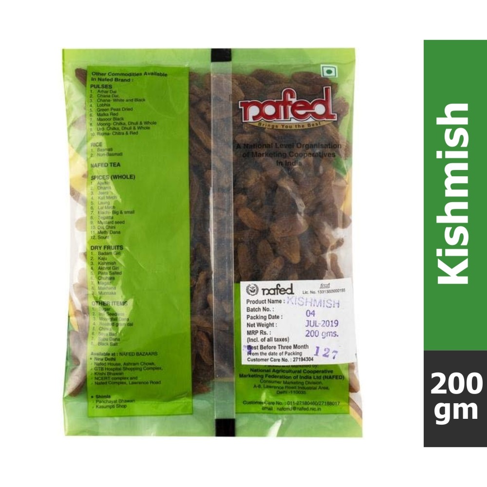 NAFED Kishmish Dry Fruits – 200 g view 2