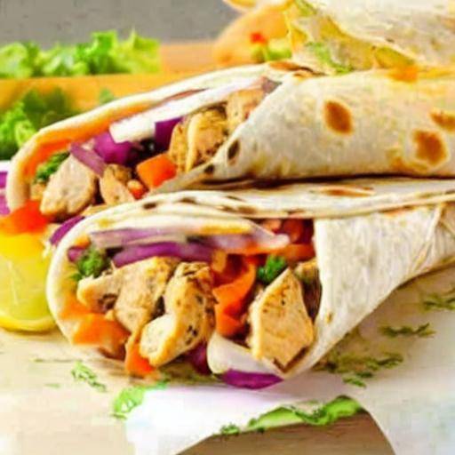 Double chicken wrap