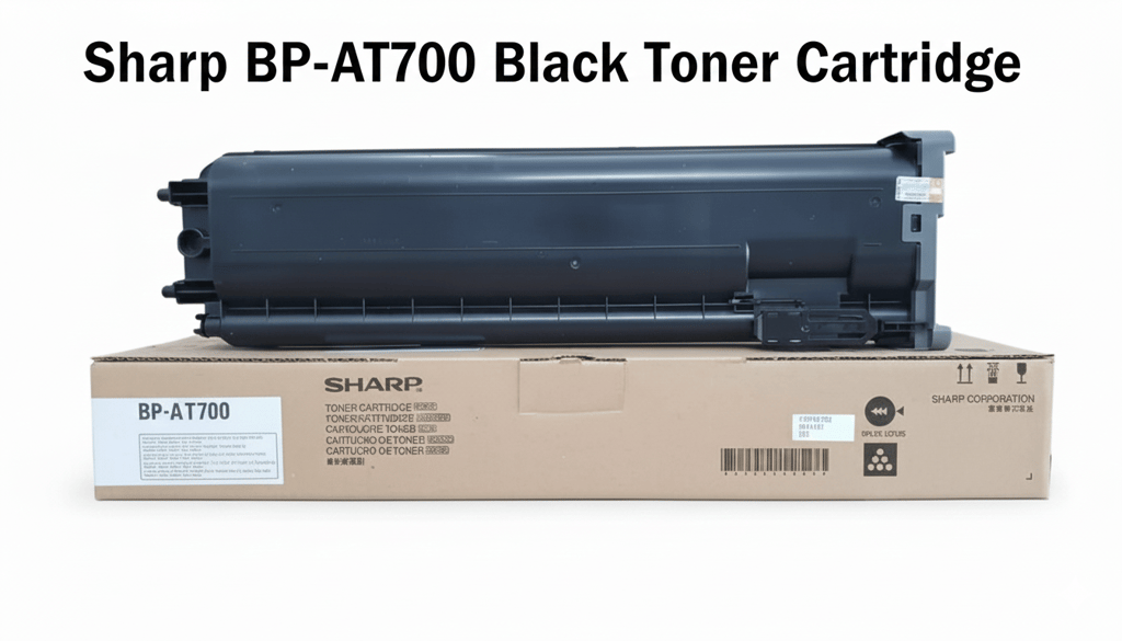 Sharp BP-AT700 Black Toner Cartridge – Compatible with BP-50M45 / BP-50M45T / BP-50M55 / BP-50M55T / BP-70M45 / BP-70M65 view 2