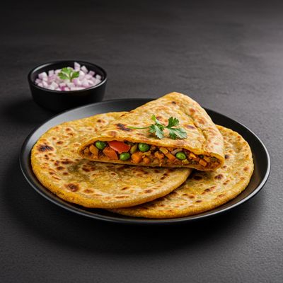 Mix Parantha 2 Pcs