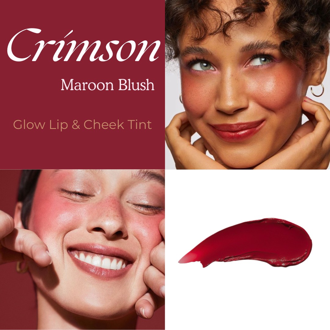 Crimson Lip and Cheek Tint view 2