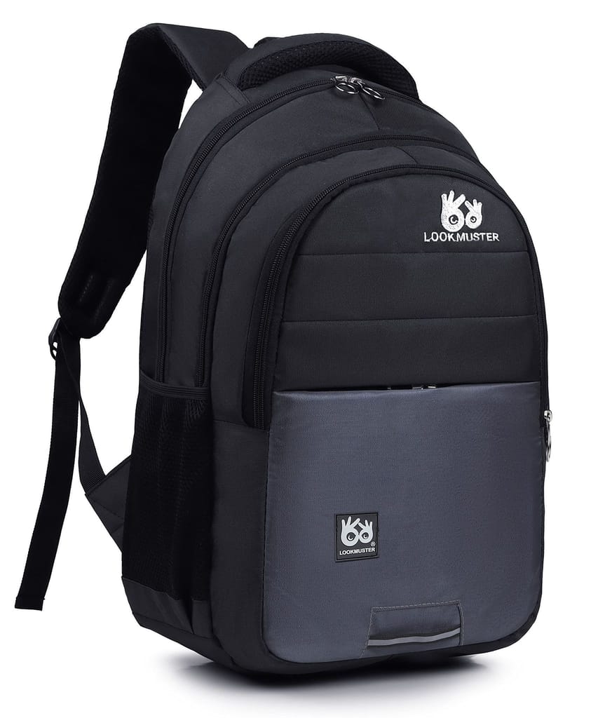LOOKMUSTER Casual Waterproof Laptop Backpack/Office Bag/School Bag/College Bag/Business Bag/Travel Backpack view 2