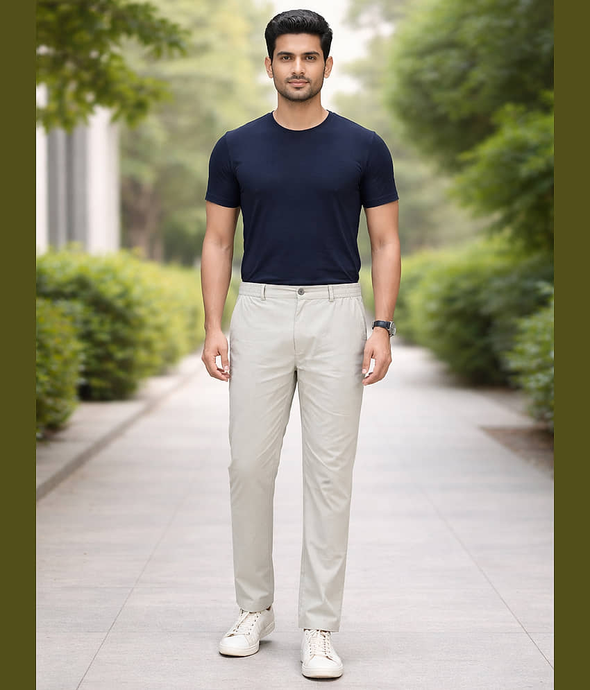 QuaClo Cotton Men Pyjama ( Grey ) view 2