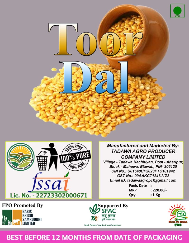 Toor Dal | 1 Kg (pack of 5) view 2