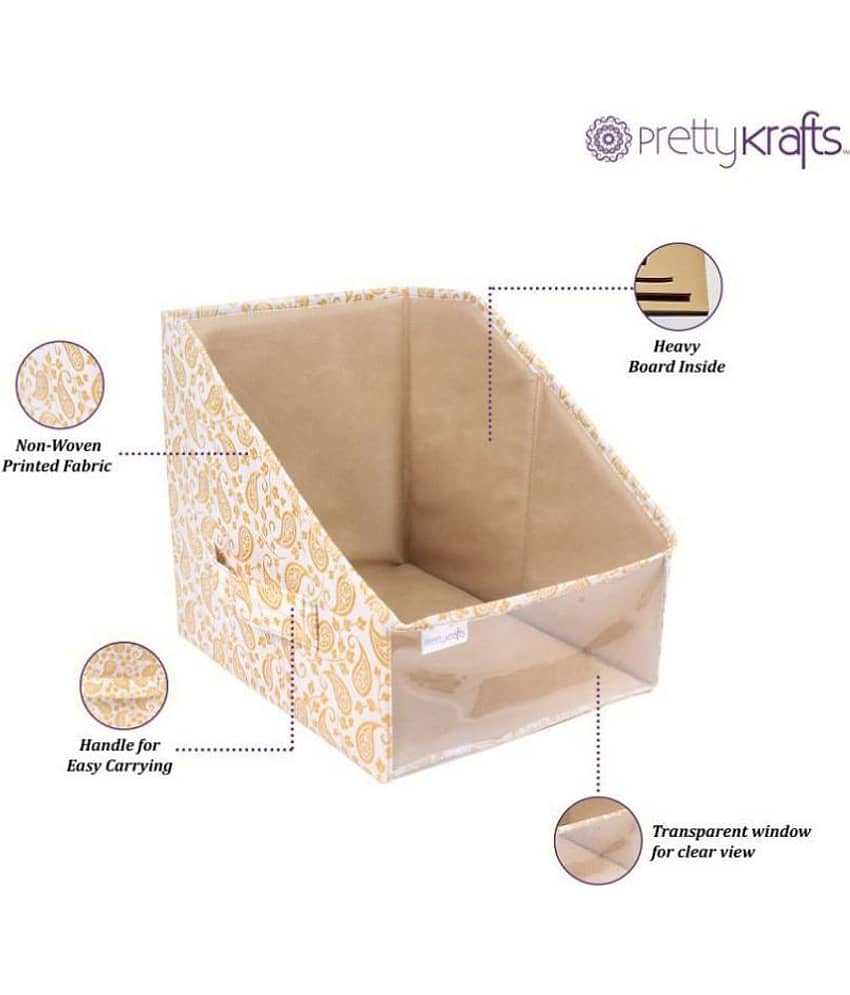 PrettyKrafts Leggings stacker, Organiser for clothes, Leggings, T Shirts, Tops storage boxes view 2