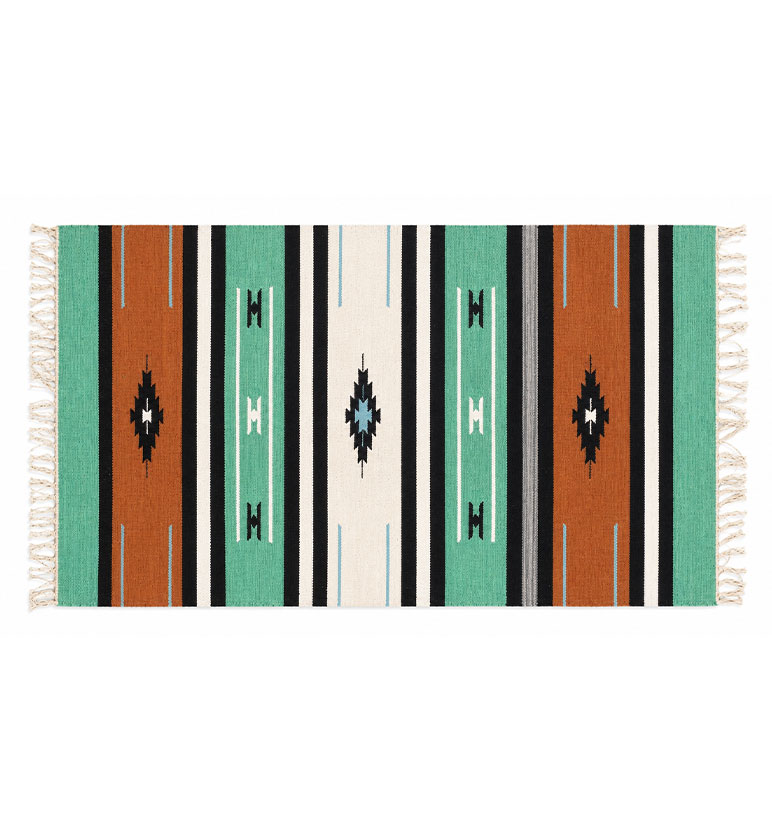 Handcrafted Medium Cotton Panja Dari view 2