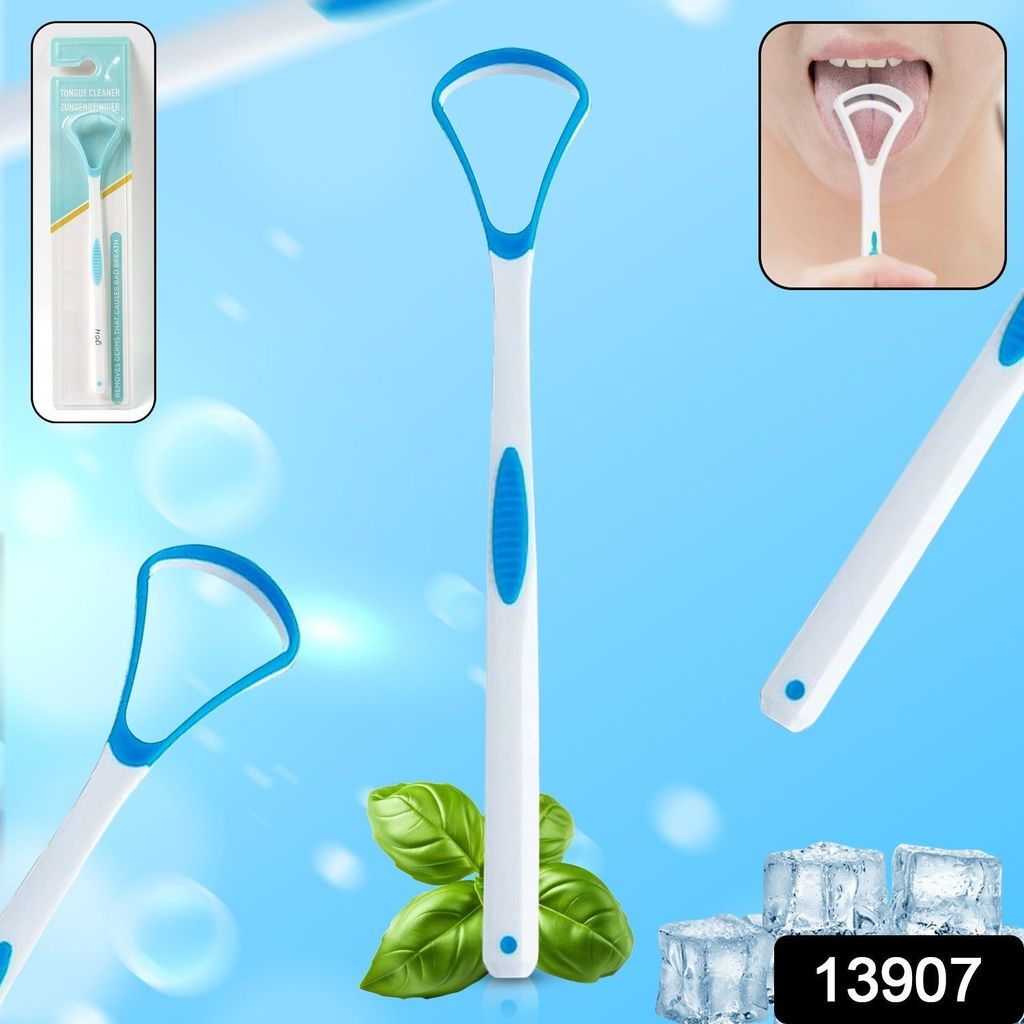 Tongue Cleaner Oral Tongue Cleaner Brush Scraper (1 Pc) view 2