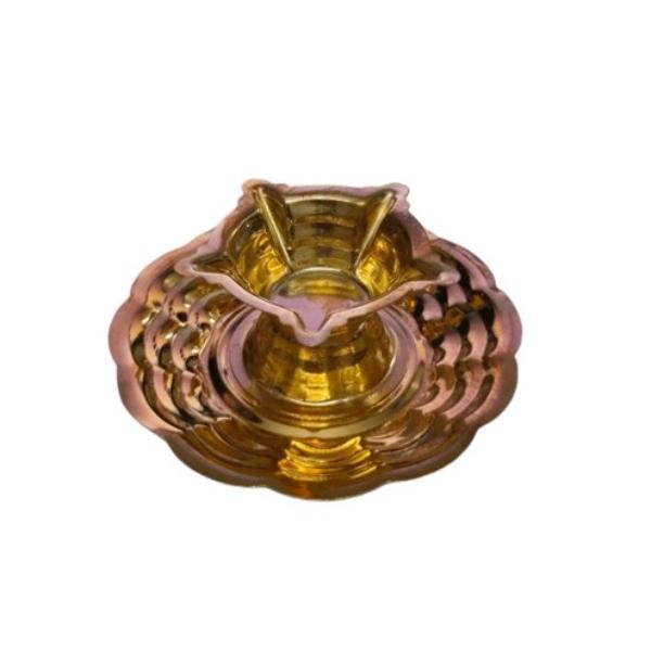 Brass One Mukh Plate Divi