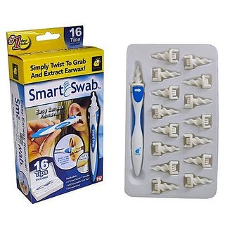 Right traders Smart Swab Easy Earwax Removal with 16 Disposable Soft Tips view 2