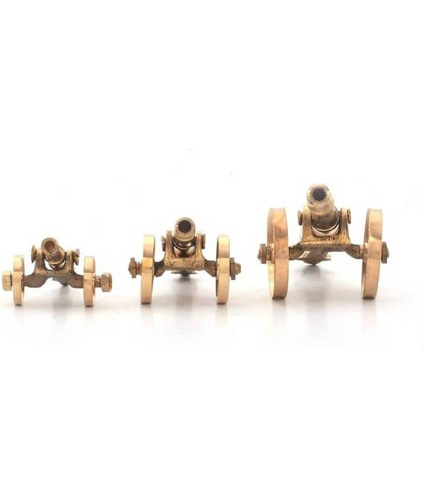 Fashion Bizz Royal Rajasthan Rajputana Canon Decorative Showpiece - 8 cm, Set of 3 view 2