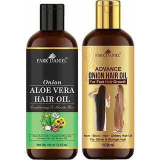 PARK DANIEL Premium Flaxseed oil and Neem oil combo of 2 bottles of 100 ml (200ml) Hair Oil (200 ml) view 2