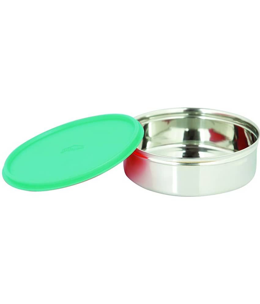 Generic Stainless Steel Multi-Purpose Round Food Container 1900ml, Grey (1U) view 2