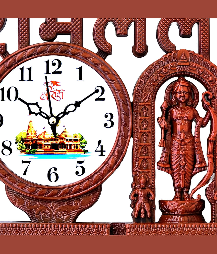 GrabBasket Assymetric Analog Wall Clock view 2