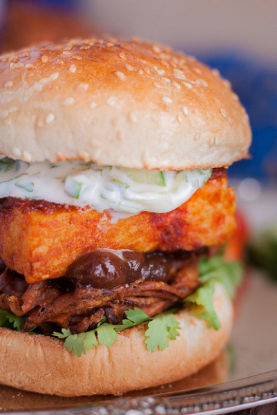 Buntastic kadhai paneer burger