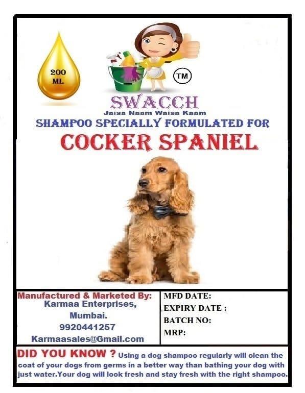 SWACCH Premium Shampoo for Cocker Spaniel (200ML) (Combo Pack of 3) Lavender, Jasmine & Lemon view 2
