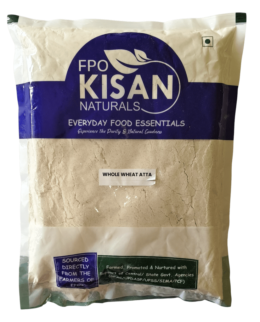 FPO Kisan Naturals Whole Wheat Atta - 1kg