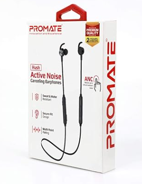 Promate Active Noise Cancelling Earphone Hush view 2