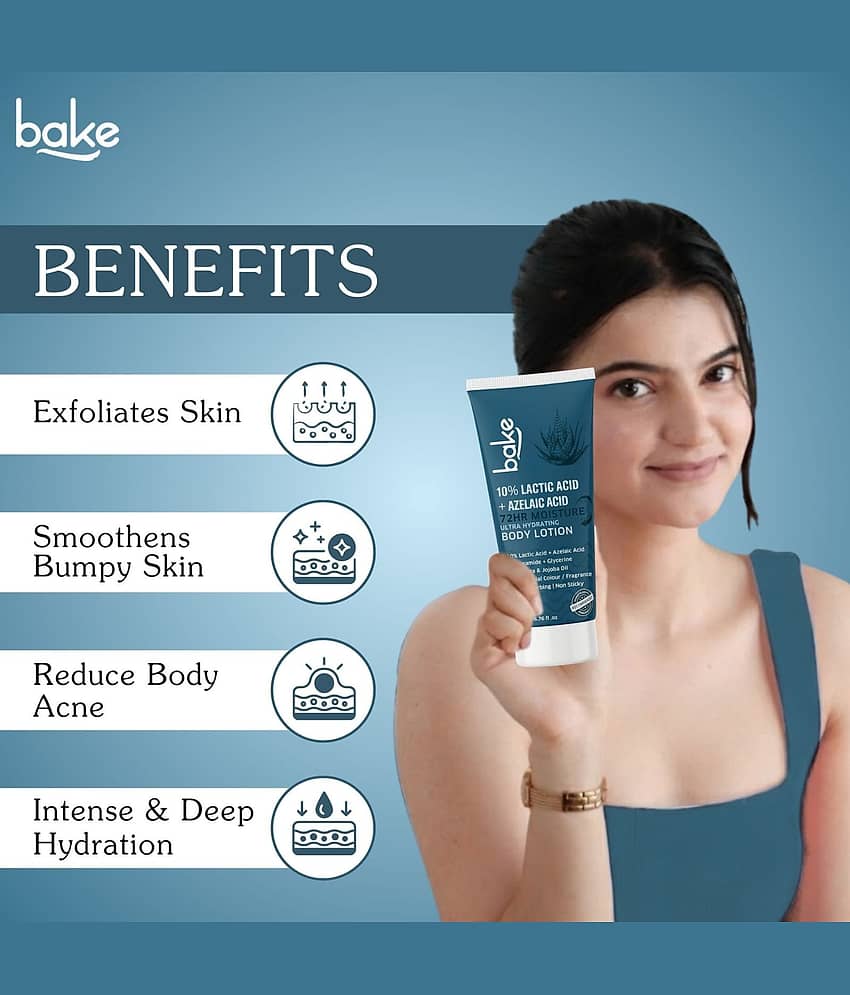 BAKE Moisturizing Lotion For All Skin Type 200 ml ( Single Pack ) view 2