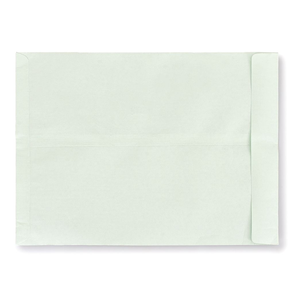 12 x 10 Inch Green Cloth Lined Envelope 100 GSM (Regular Quality) - Extra Large Green Cloth Lined Envelope, Pkt of 100 pcs view 2