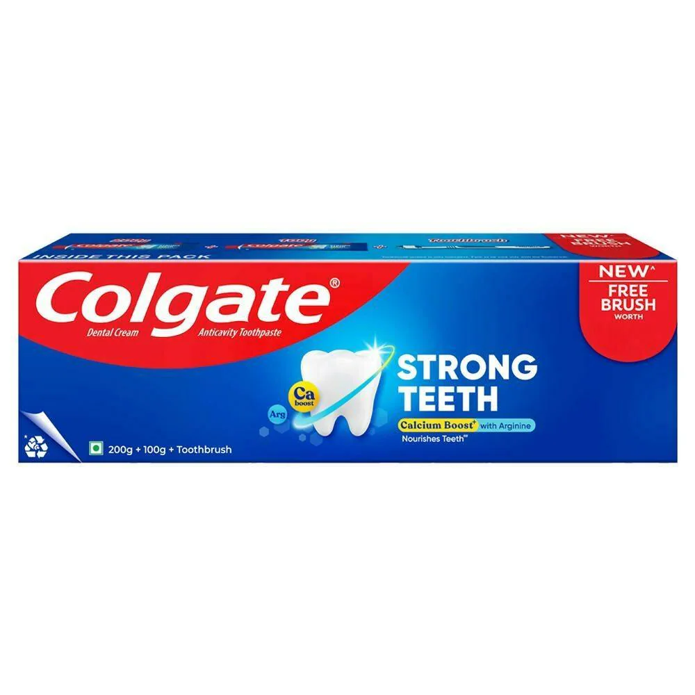 Colgate Dental Cream Toothpaste 200*2 +100g Free