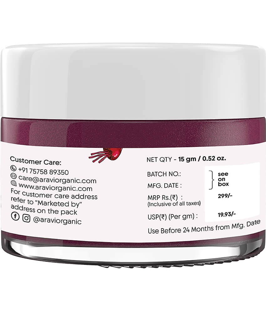 Aravi Organic Lips Nourishment Scrub & Exfoliators For Men & Women ( Pack of 1 ) view 2