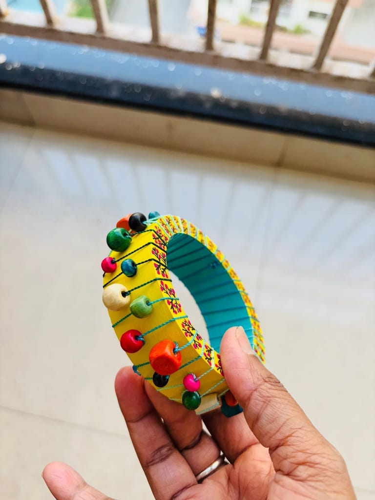 THE ABACUS BANGLE - Single Piece view 2