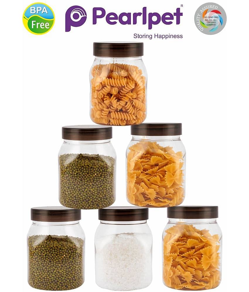 PearlPet - Black Polyproplene Food Container ( Pack of 6 ) view 2