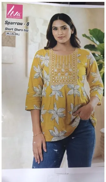 Short Ghera top