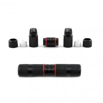 CAT6 RJ45 Waterproof, Dust Proof Inline Female to Female Coupler for Camera (Black) view 2