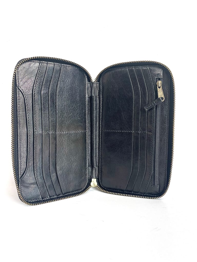 Women's Hand Made Black Clutch view 2
