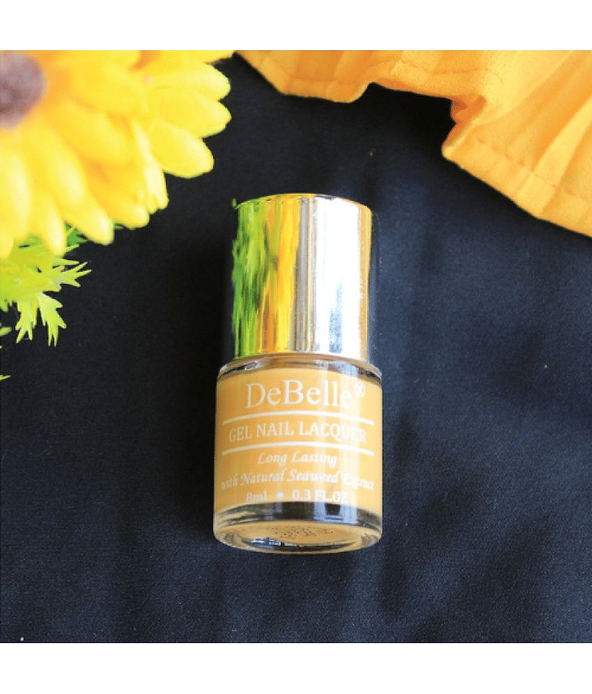 DeBelle Yellow Topaz Glossy Nail Polish 8 ( Pack of 1 ) view 2
