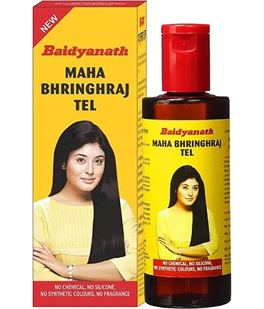 Baidyanath Mahabhringraj oil Hair Oil (100 ml*4) Oil 100 ml