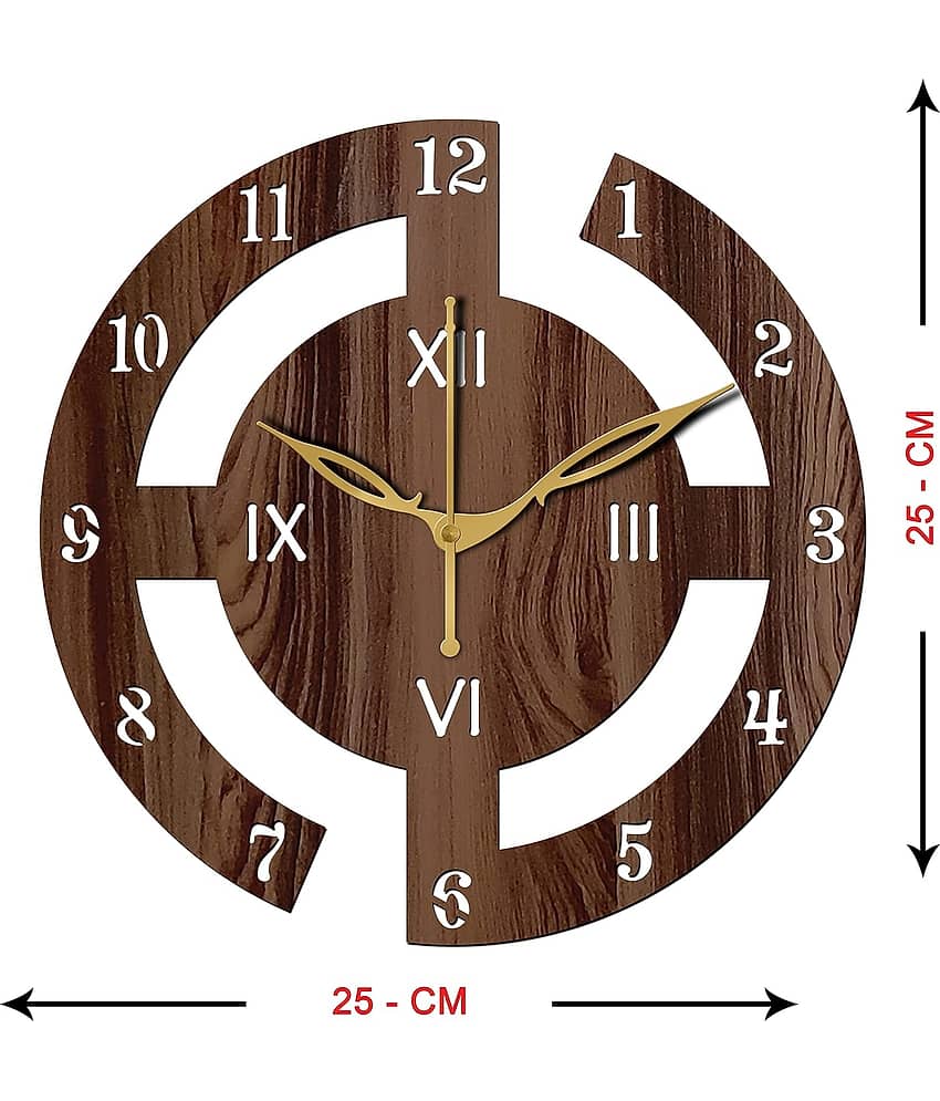 SKYVILLA Circular Analog Wall Clock view 2