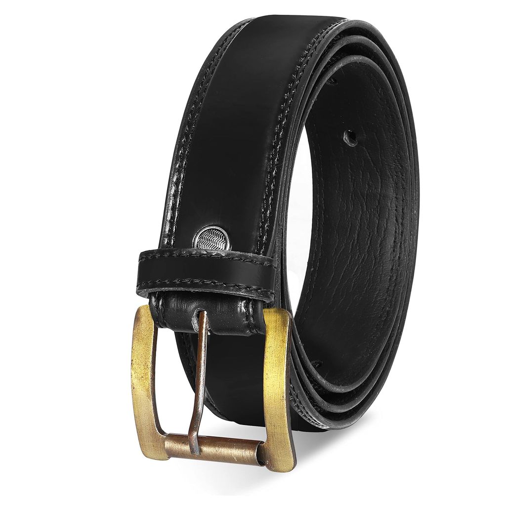 Black Formal/casual PU Leather Belt For Men BT08-BKL05 view 2