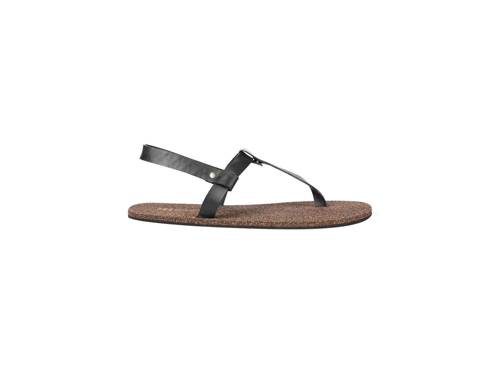 Paaduks Ara T-Strap Waterproof Cork Black Sandals - UK 12 view 2