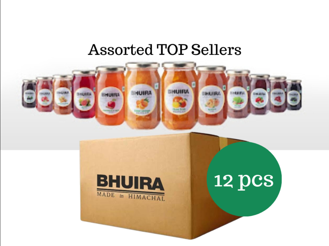 Assorted Bhuira Top Sellers 12 units - 240g/each