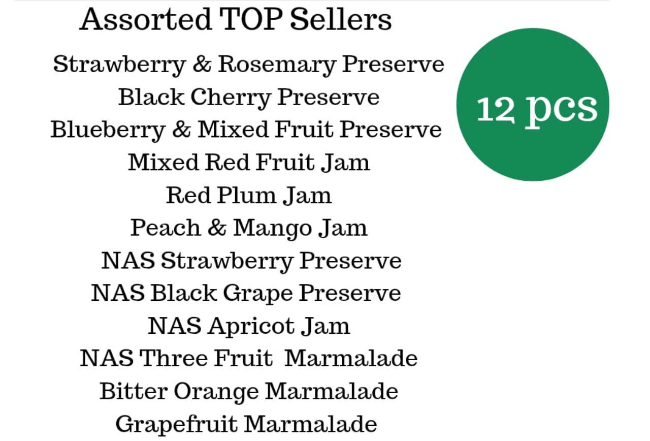 Assorted Bhuira Top Sellers 12 units - 240g/each view 2