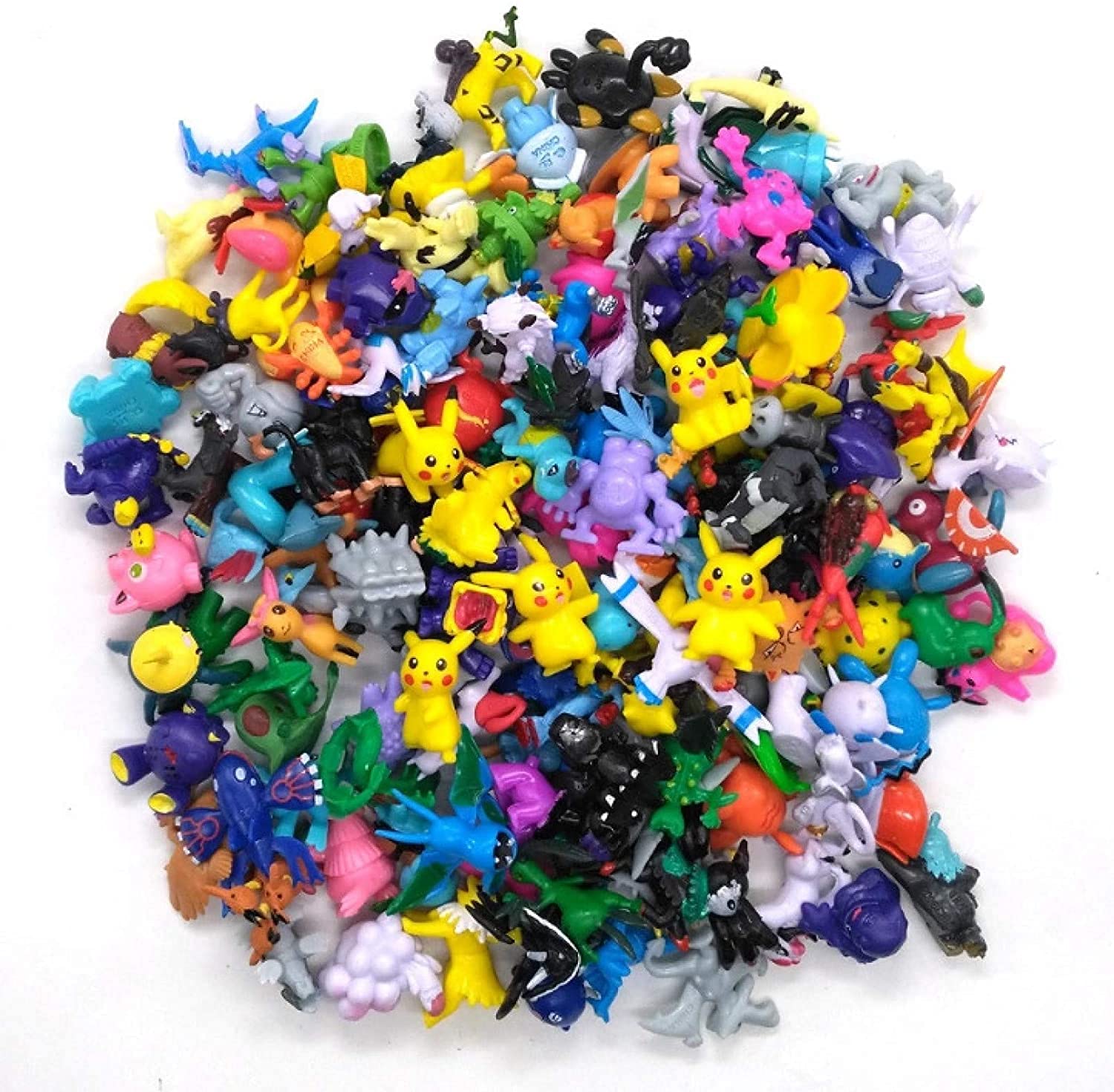 Mini Pokemon Figures 24 piece set (random figures, all unique) view 2