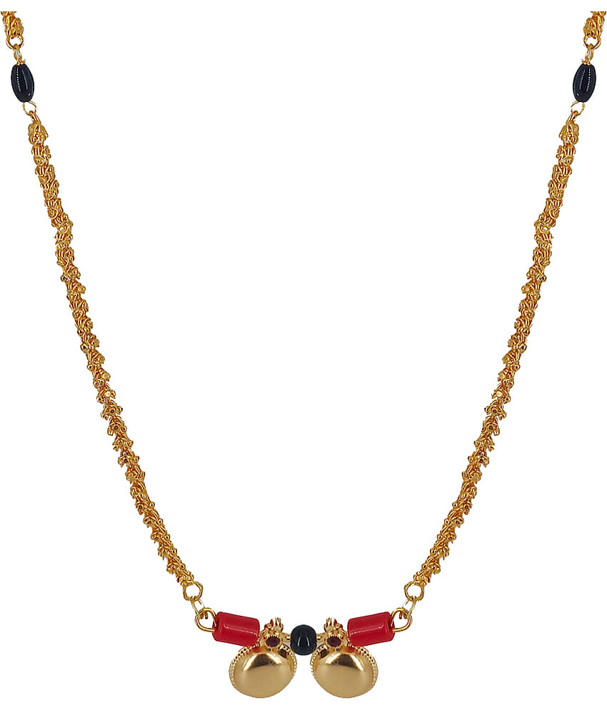 KRIMO - Golden Mangalsutra ( Pack of 1 ) view 2