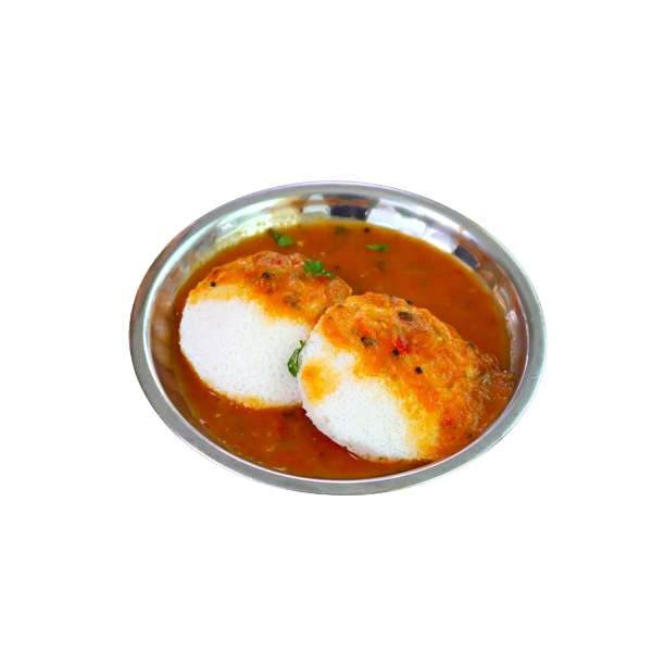 Sambar Idli (2 Pcs)