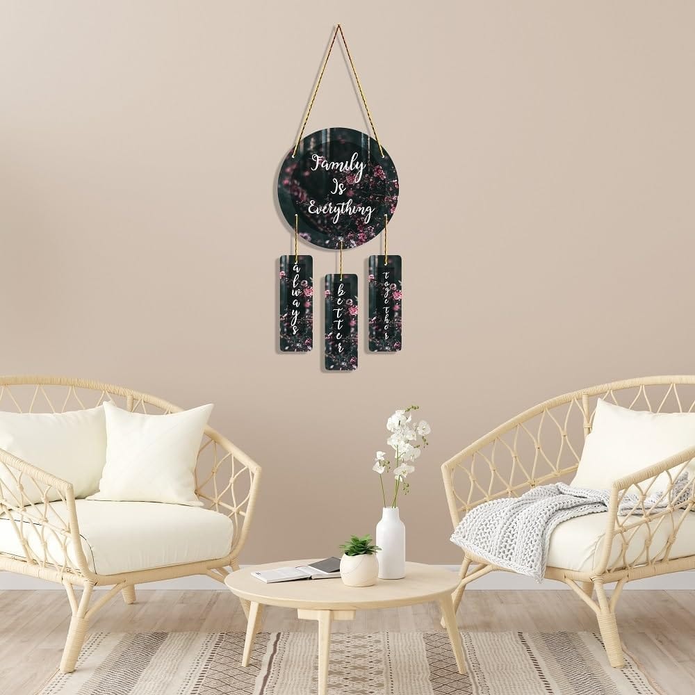 Charmor Family is Every...Wall Hanging Decorative Items for Home | Gifts | Living Room | Modern Decor Items (WH4601) view 2