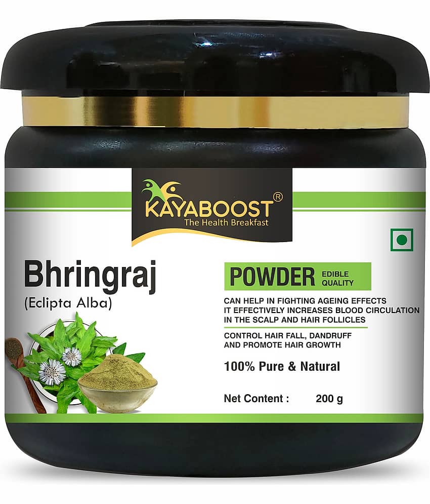 KAYABOOST Natural Bhringraj Powder for hair growth (200 g)