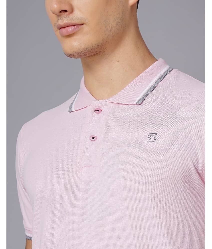 Paul Street Pack of 2 Cotton Slim Fit Solid Half Sleeves Men's Polo T Shirt ( Multicolor ) view 2