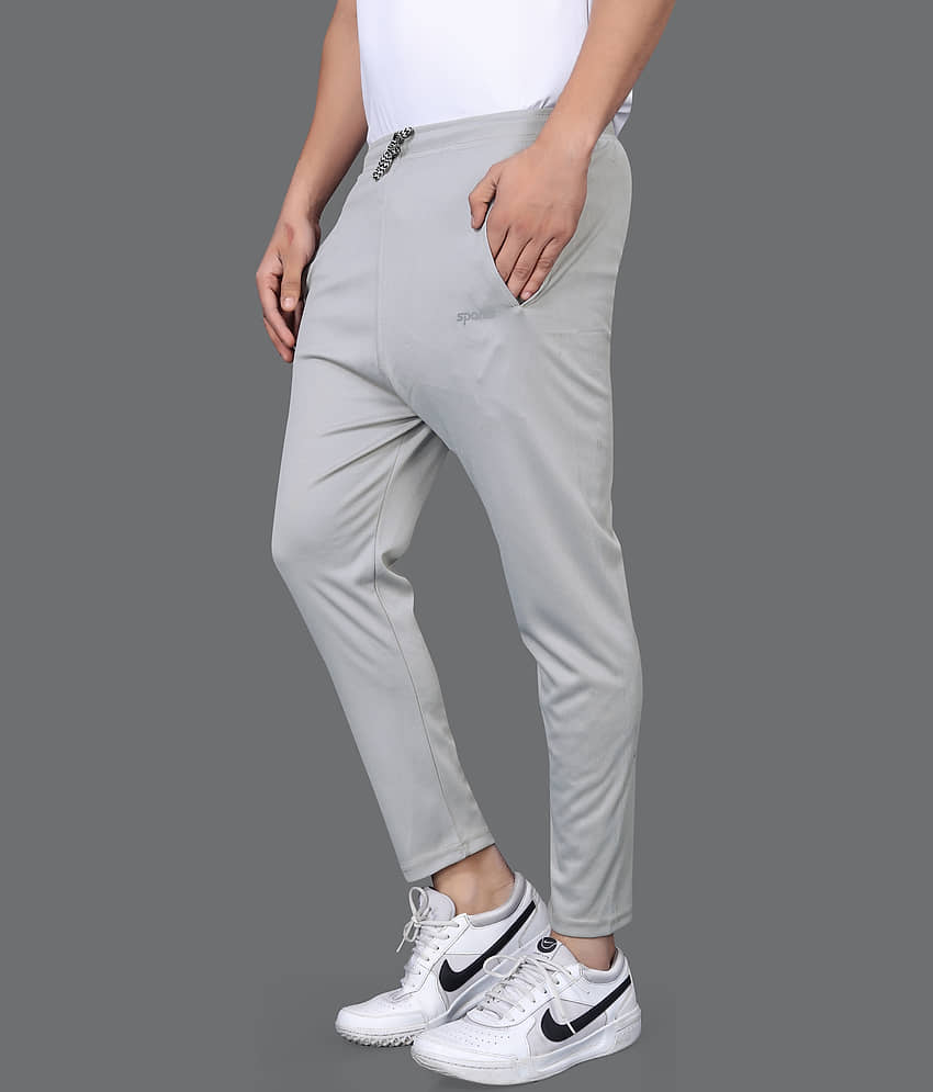 FRUZIS FASHION Light Grey Lycra Men's Trackpants ( Pack of 1 ) view 2